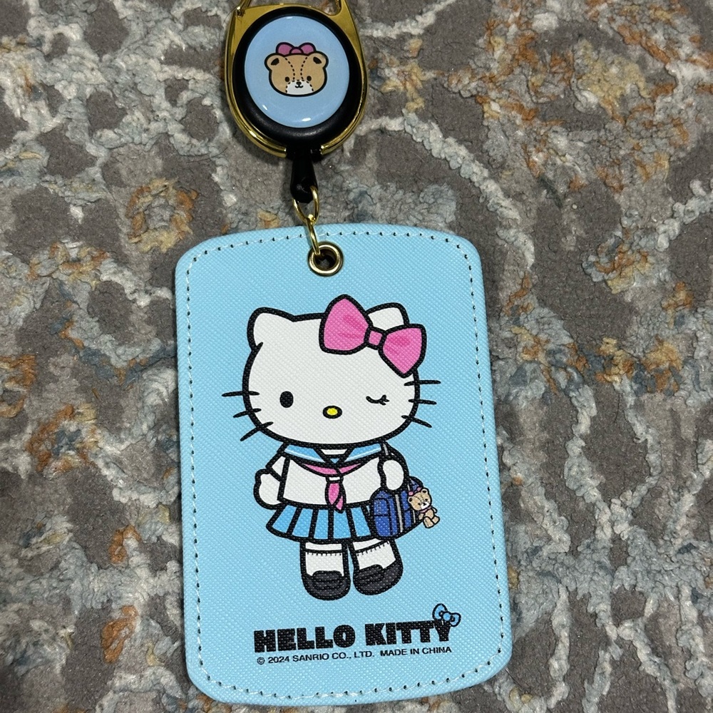 Sanrio Hello Kitty Blue ID Holder